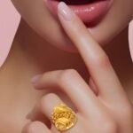 ⁦خاتم دوريكا ذهب عيار 21 الوزن 3.42 جرام⁩ - الصورة ⁦2⁩