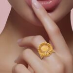 ⁦خاتم دوريكا ذهب عيار 21 الوزن 4.31 جرام⁩ - الصورة ⁦2⁩
