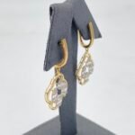 ⁦حلق ذهب عيار 18 الوزن 3.71 جرام⁩ - الصورة ⁦3⁩