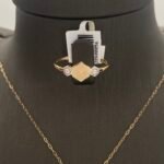 ⁦نصف طقم ذهب عيار 18 الوزن 4.54 جرام⁩ - الصورة ⁦4⁩