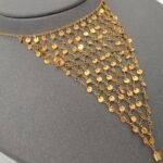 ⁦خناق ذهب عيار 21 الوزن 6.92 جرام⁩ - الصورة ⁦2⁩