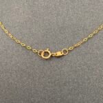 ⁦سلسال ذهب عيار 21 الوزن 1.10 جرام⁩ - الصورة ⁦5⁩