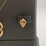 ⁦نصف طقم ذهب عيار 21 وزن 5.50 جرام لمناسباتك الراقية⁩ - الصورة ⁦4⁩