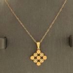 ⁦نصف طقم ذهب عيار 21 الوزن 3.75 جرام⁩ - الصورة ⁦2⁩