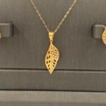 ⁦نصف طقم ذهب عيار 21 الوزن 4.04 جرام⁩ - الصورة ⁦3⁩