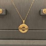 ⁦نصف طقم ذهب عيار 21 الوزن 2.90 جرام⁩ - الصورة ⁦3⁩