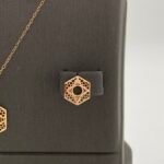 ⁦نصف طقم ذهب عيار 21 الوزن 3 جرام⁩ - الصورة ⁦4⁩