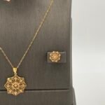 ⁦نصف طقم ذهب عيار 21 الوزن 3.25 جرام⁩ - الصورة ⁦4⁩