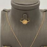 ⁦نصف طقم ذهب عيار 21 الوزن 3.25 جرام⁩ - الصورة ⁦5⁩