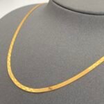 ⁦عقد فلات ذهب عيار 21 الوزن 6.19 جرام⁩ - الصورة ⁦4⁩