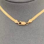 ⁦عقد فلات ذهب عيار 18 الوزن 6.38جرام⁩ - الصورة ⁦5⁩