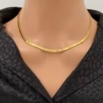عقد ذهب عيار 18 الوزن 10.50 جرام