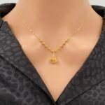 عقد ذهب عيار 21 الوزن 1.80 جرام