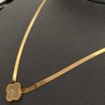 ⁦عقد فلات ذهب عيار 18 الوزن 5.52 جرام⁩ - الصورة ⁦3⁩