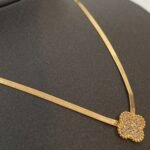 ⁦عقد فلات ذهب عيار 18 الوزن 5.52 جرام⁩ - الصورة ⁦4⁩