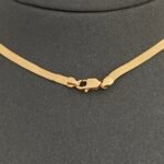 ⁦عقد فلات ذهب عيار 18 الوزن 5.52 جرام⁩ - الصورة ⁦5⁩