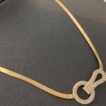 ⁦عقد فلات ذهب عيار 18 الوزن 6.06 جرام⁩ - الصورة ⁦5⁩