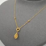 ⁦عقد ذهب عيار 21 الوزن 1.77 جرام⁩ - الصورة ⁦3⁩