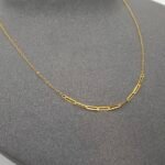 ⁦عقد ذهب عيار 21 الوزن 0.85 جرام⁩ - الصورة ⁦4⁩