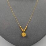 ⁦عقد ذهب عيار 21 الوزن 2.04 جرام⁩ - الصورة ⁦2⁩