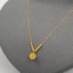 ⁦عقد ذهب عيار 21 الوزن 2.04 جرام⁩ - الصورة ⁦3⁩