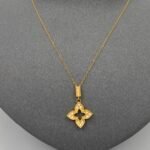 ⁦عقد ذهب عيار 21 وزن 1.95 جرام أناقة مميزة⁩ - الصورة ⁦2⁩