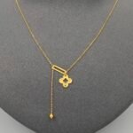 ⁦عقد ذهب عيار 21 الوزن 1.50 جرام⁩ - الصورة ⁦2⁩