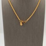 ⁦سبحه ذهب عيار 21 الوزن 4.85 جرام⁩ - الصورة ⁦5⁩