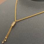 ⁦عقود ذهب عيار 21 الوزن 2.54  جرام⁩ - الصورة ⁦3⁩