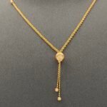 ⁦عقد ذهب عيار 21 الوزن 2.55 جرام⁩ - الصورة ⁦2⁩