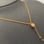 ⁦عقد ذهب عيار 21 الوزن 2.55 جرام⁩ - الصورة ⁦3⁩