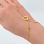 ⁦كف ذهب عيار 21 الوزن 1.40 جرام⁩ - الصورة ⁦3⁩