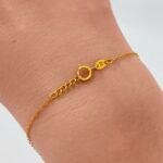 ⁦كف ذهب عيار 21 الوزن 1.41 جرام⁩ - الصورة ⁦2⁩