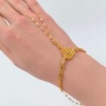 ⁦كف ذهب عيار 21 الوزن 3.58 جرام⁩ - الصورة ⁦2⁩