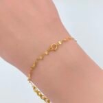 ⁦كف ذهب عيار 21 الوزن 3.58 جرام⁩ - الصورة ⁦3⁩