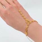 ⁦كف ذهب عيار 21 الوزن 4.62 جرام⁩ - الصورة ⁦2⁩