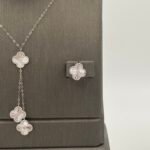 ⁦نصف طقم ذهب عيار 18 الوزن 4.10 جرام⁩ - الصورة ⁦3⁩