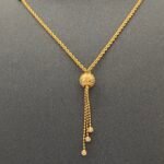 ⁦عقد ذهب عيار 21 الوزن 2.87 جرام⁩ - الصورة ⁦2⁩