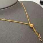 ⁦عقد ذهب عيار 21 الوزن 2.87 جرام⁩ - الصورة ⁦4⁩