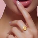 ⁦خاتم ذهب عيار 21 الوزن 0.87 جرام⁩ - الصورة ⁦2⁩