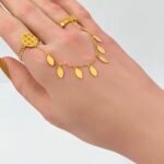 ⁦كف ذهب عيار 21 الوزن 4.03 جرام⁩ - الصورة ⁦2⁩