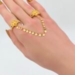 ⁦كف ذهب عيار 21 الوزن 5.30 جرام⁩ - الصورة ⁦2⁩