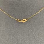 ⁦عقد ذهب عيار 21 الوزن 1.10 جرام⁩ - الصورة ⁦5⁩