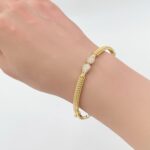 ⁦اسواره ذهب عيار 18 الوزن 5.97 جرام⁩ - الصورة ⁦3⁩