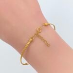 ⁦اسواره ذهب عيار 21 الوزن 6.27 جرام⁩ - الصورة ⁦3⁩