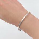 ⁦اسواره ذهب عيار 18 الوزن 4.85 جرام⁩ - الصورة ⁦2⁩