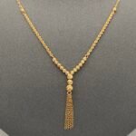 ⁦عقد ذهب عيار 21 الوزن 2.78 جرام⁩ - الصورة ⁦2⁩