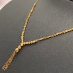 ⁦عقد ذهب عيار 21 الوزن 2.78 جرام⁩ - الصورة ⁦4⁩