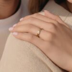 دبله ذهب عيار 21 الوزن 1.46 جرام