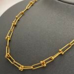 ⁦عقد ذهب عيار 21 الوزن 10.79 جرام⁩ - الصورة ⁦3⁩